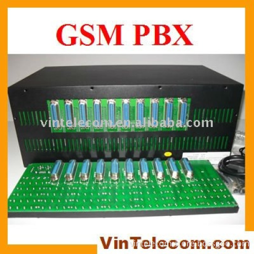 Wireless pbx /PBX system with 16lines and 128 extensioins